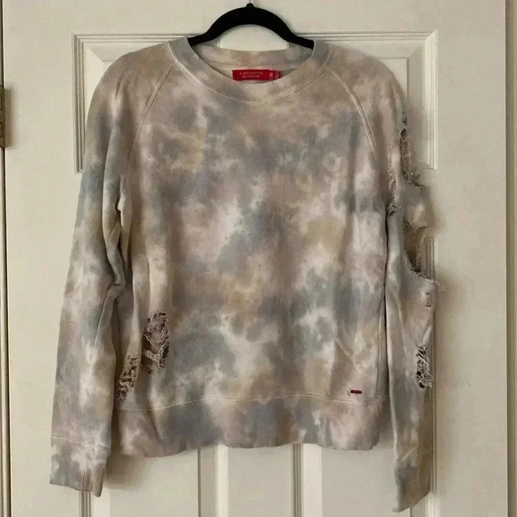 niphilanthropy Blackbird Sweatshirt in Cloudy Haze Tie Dye - Picture 5 of 13